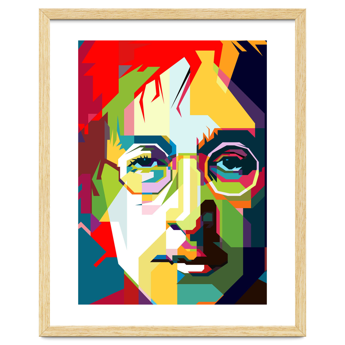 John Lennon Imagine Pop Art Wpap