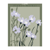 Flower Market Lisboa Cornflower (Print Only) thumbnail