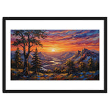 Sunset Over the Valley Peaks thumbnail