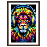 A Lion In Glasses Listens To Music thumbnail