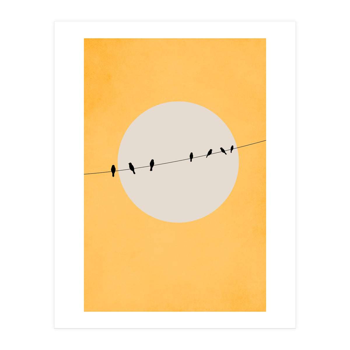 Chirping And Chilling (at Day) (Print Only)