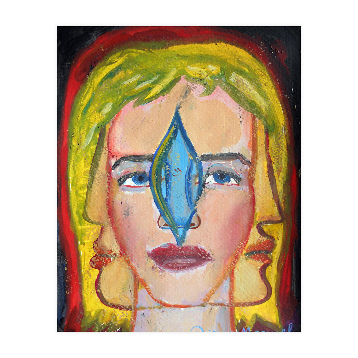 Cabeza De Mujer 18 (Print Only)