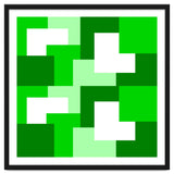 Green Abstract Square Tiles thumbnail