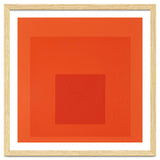 JOSEF ALBERS - HOMAGE TO THE SQUARE RED thumbnail