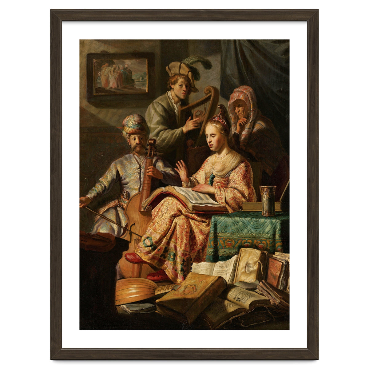 Musical Company – Rembrandt (1626)