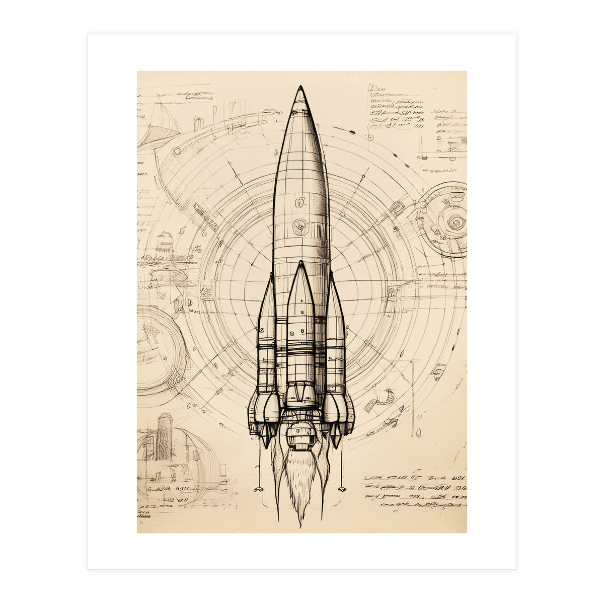 Back To The Moon 018 (Print Only)