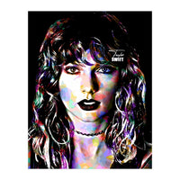 Taylor Swift Colorful Art 3 (Print Only)