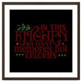In This Kitchen We Count Memories Not Calories thumbnail