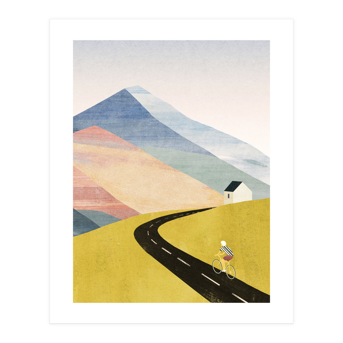 Cycling Home (Print Only)
