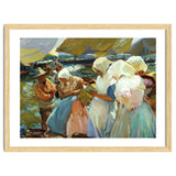 Joaquín Sorolla / 'Women of Valencia at the Beach', 1915, Oil on canvas, 93 x 126 cm. thumbnail
