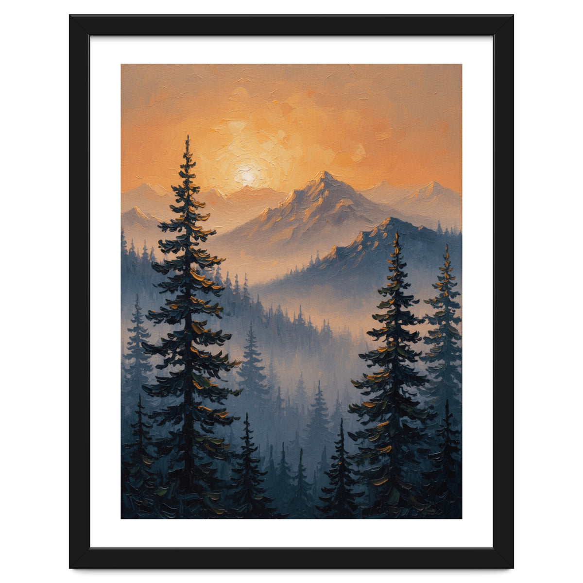 Ethereal Alpine Glow