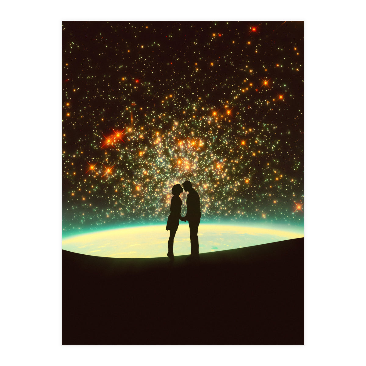 A Cosmic Kiss (Print Only)