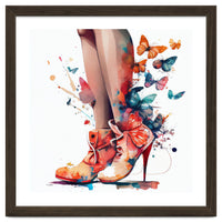 Butterfly Heels Splash