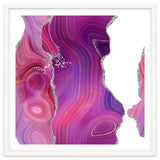 Magenta & Silver Agate Texture 05 thumbnail