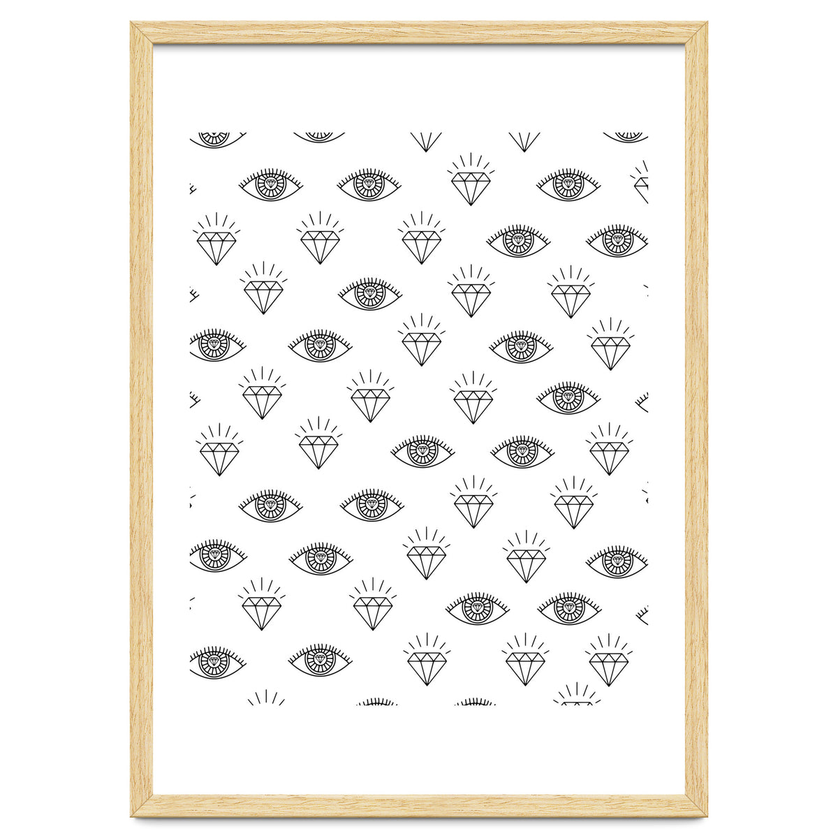 Diamond Eyes #society6 #decor #buyart