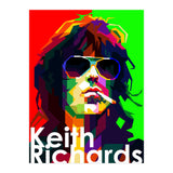 Keith Richards Pop Art WPAP (Print Only) thumbnail