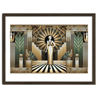Golden Twenties Flair In Art Deco