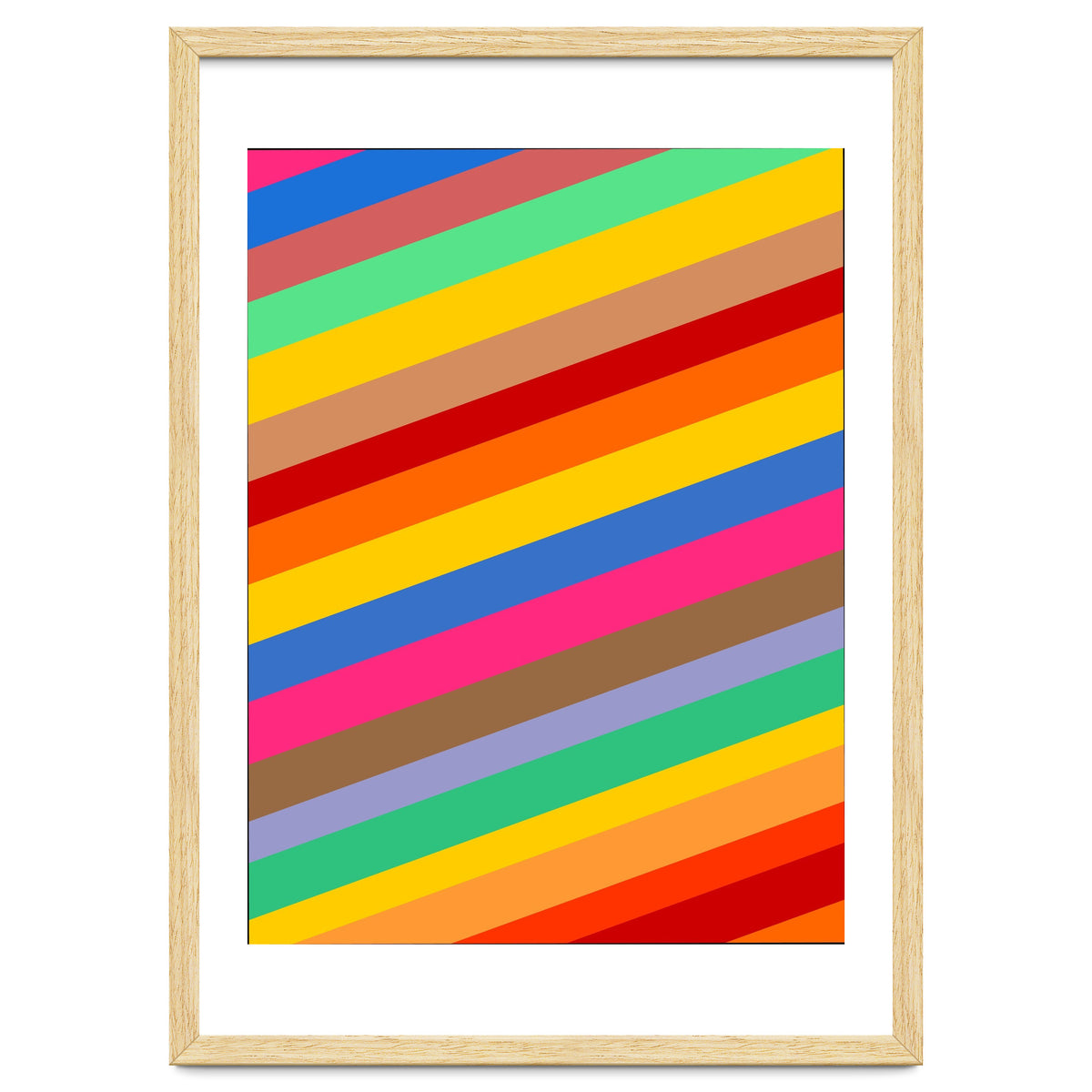 Rainbow Retro Paatern