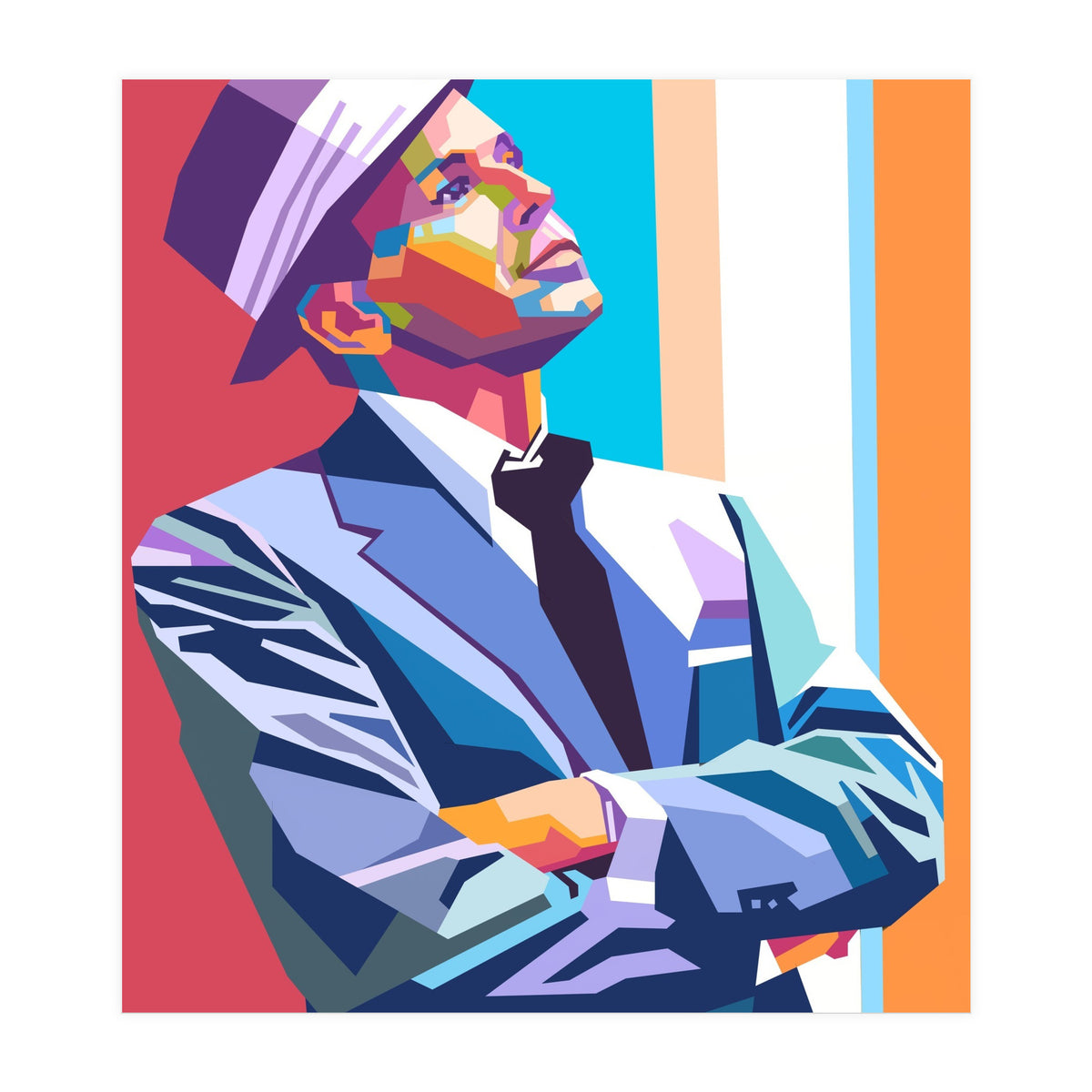 Frank Sinatra art (Print Only)
