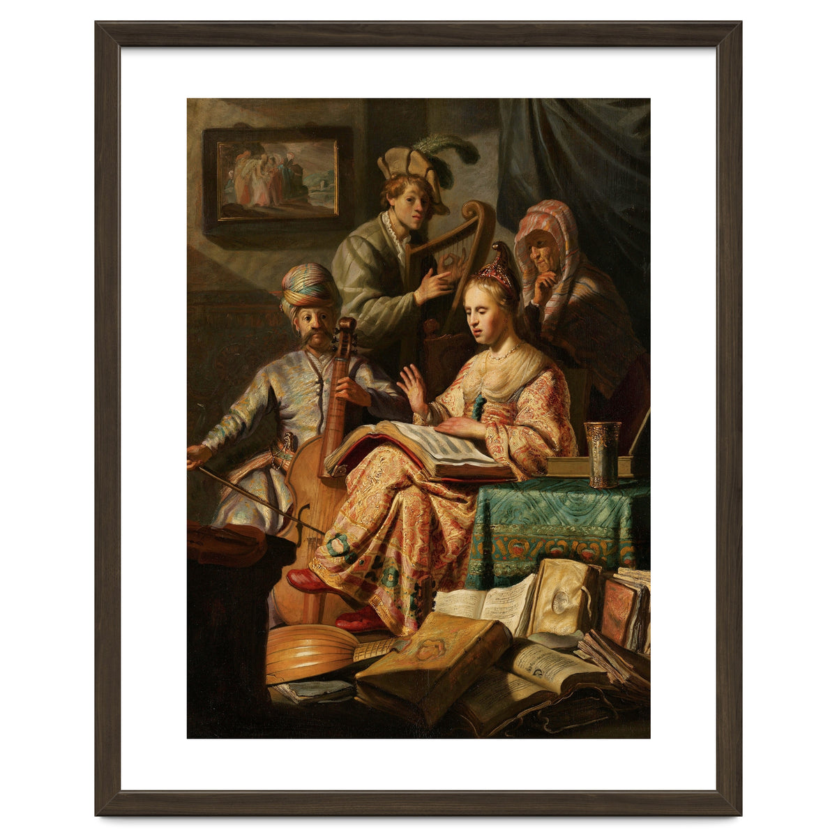 Musical Company – Rembrandt (1626)