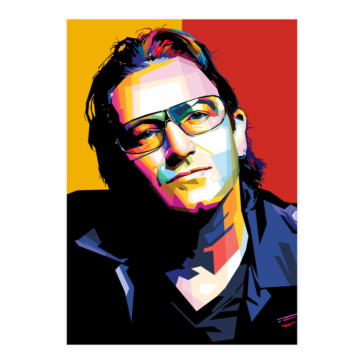 Bono U2 (Print Only)