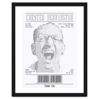 Receipt Art Chester Bennington