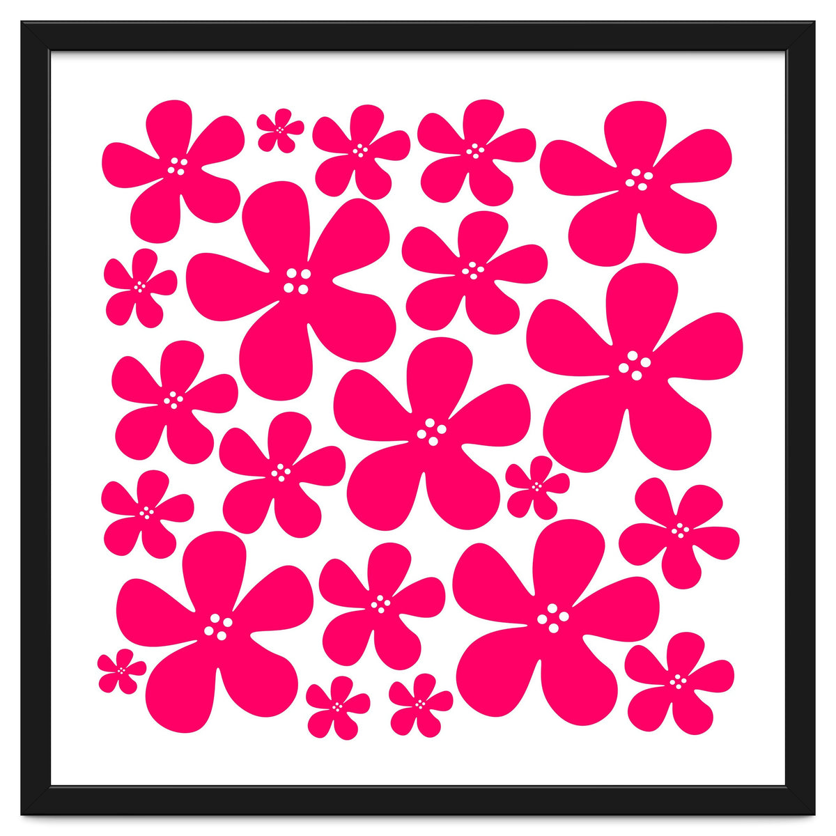 Pink Flowers Pattern