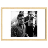 The American singer Elvis Presley during a recording session in 1956. thumbnail