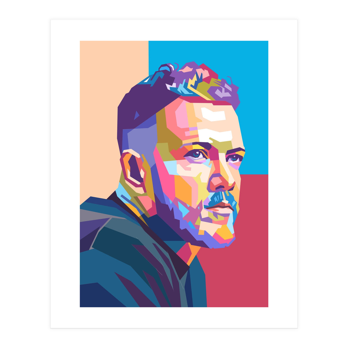 Dan Reynolds - Imagine Dragons pop art portrait (Print Only)