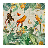 Vintage African Tropical Jungle Fun Animals (Print Only) thumbnail