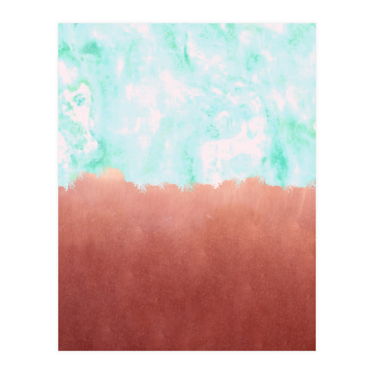 Sea Green + Copper (Print Only)