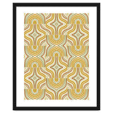 Ochre Retro Marbled Tiles thumbnail