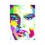 Madonna American Pop Singer Art WPAP (Print Only) thumbnail