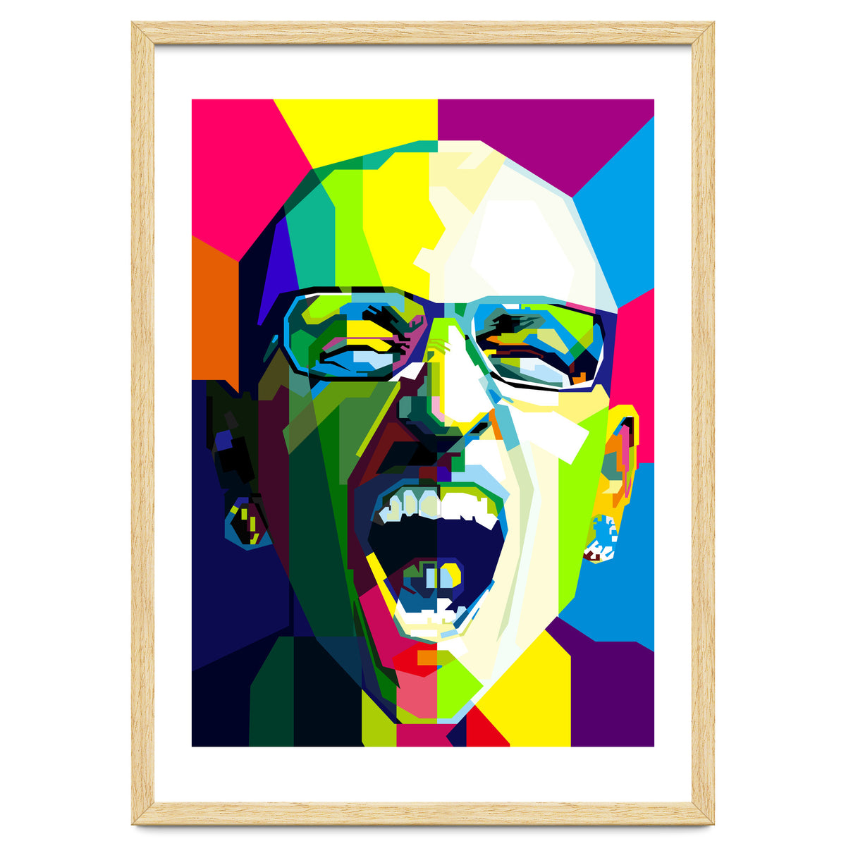 Chester Bennington Lingkin Park Pop Art Wpap