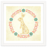 Floral Rabbit Wreath thumbnail