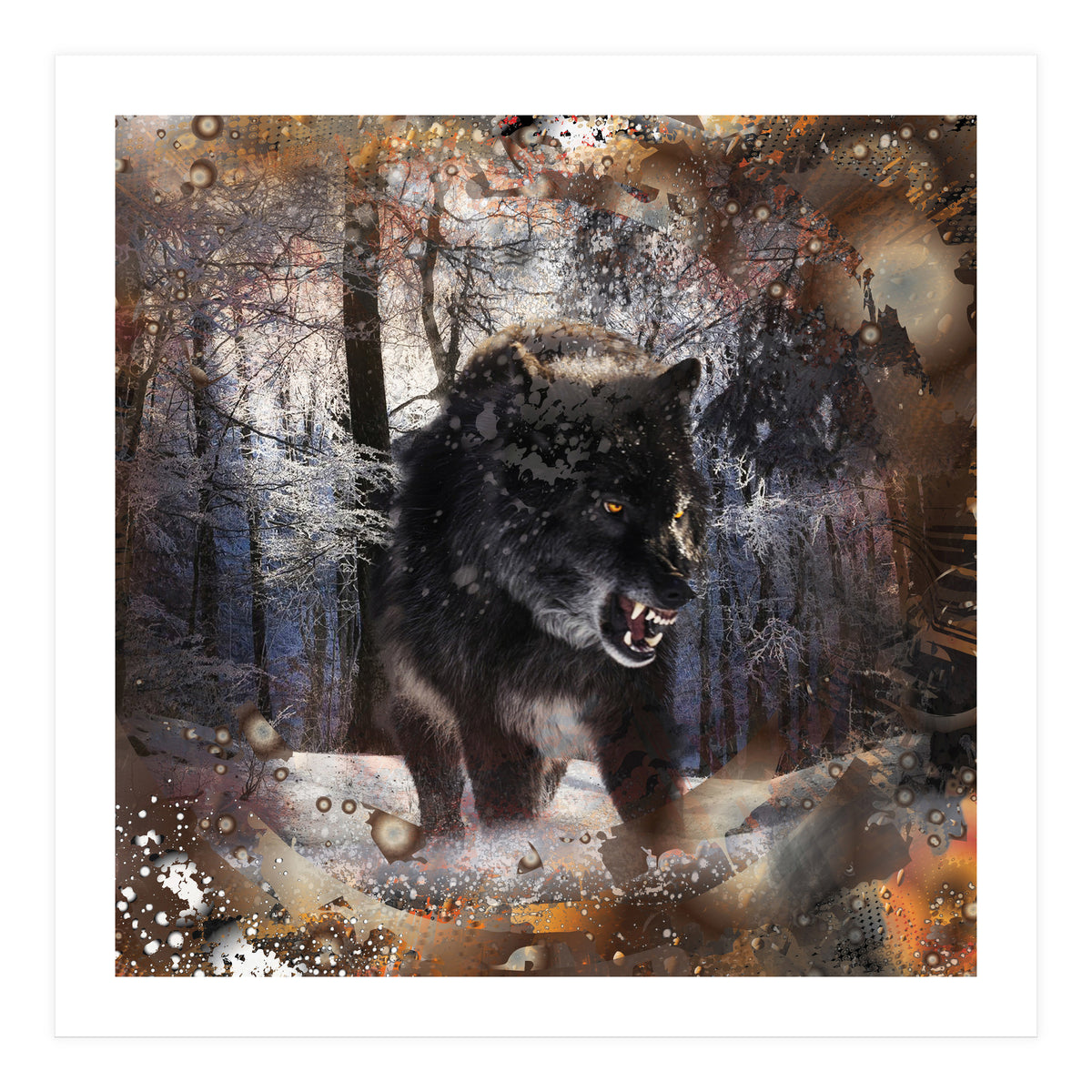 Wolf Forest (Print Only)