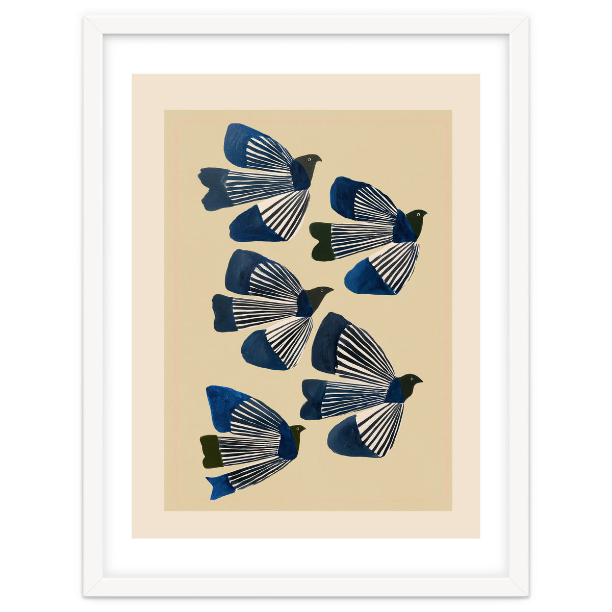 Birds In Flight
