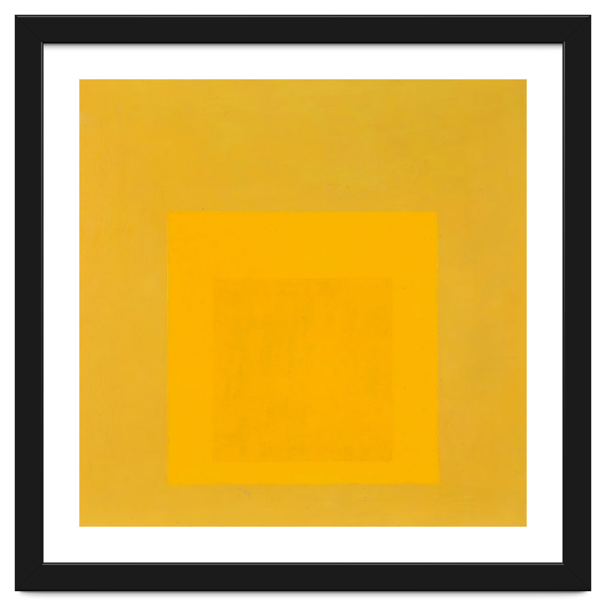 JOSEF ALBERS - HOMAGE TO THE SQUARE YELLOW