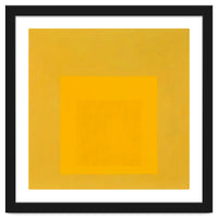 JOSEF ALBERS - HOMAGE TO THE SQUARE YELLOW