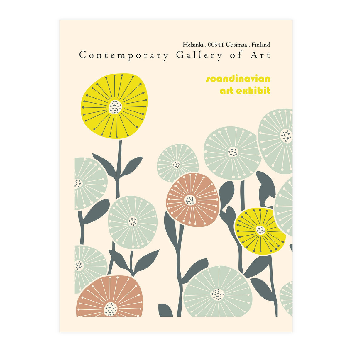 Contemporary Gallery of Art Helsinki (Print Only)