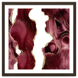 Burgundy & Gold Glitter Agate Texture 05 thumbnail