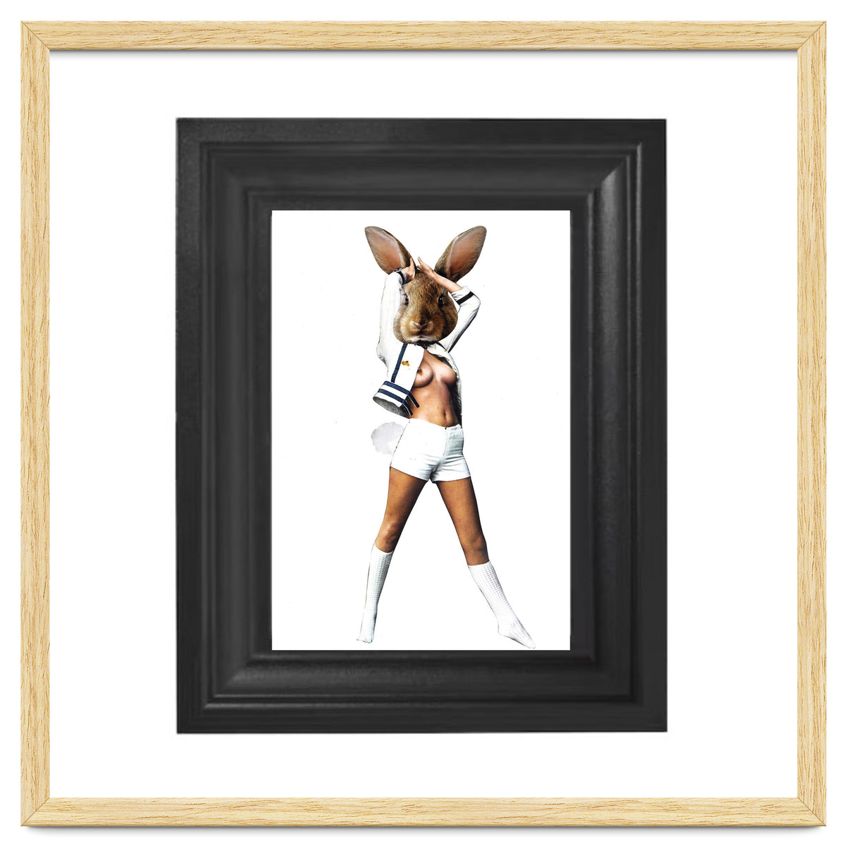 Playgirl - Print of Paper Collage