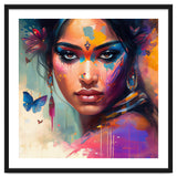 Butterfly Aura Hindu Portrait thumbnail
