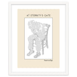 At Eternity’s Gate Vincent Van Gogh – Ascii Art thumbnail