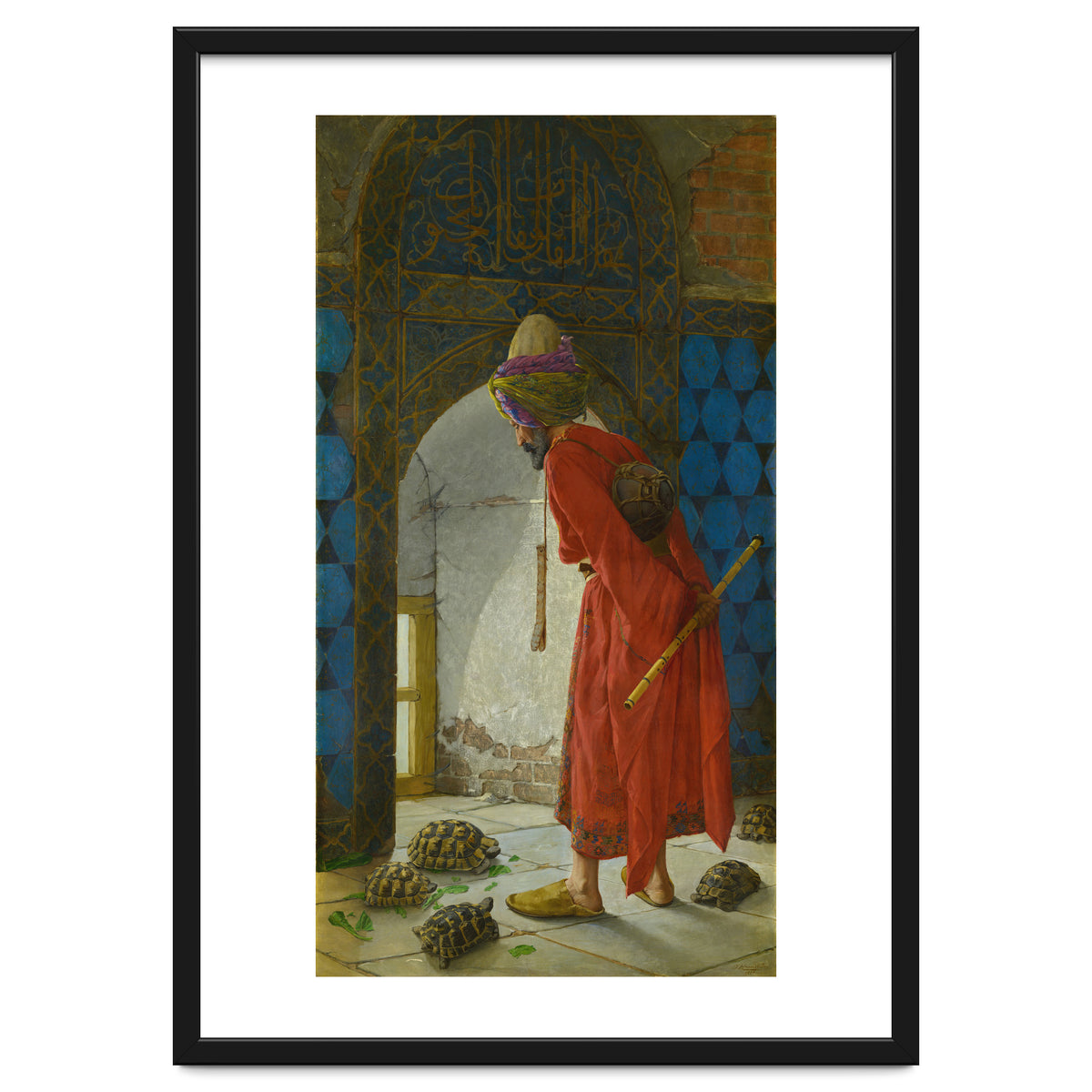 Osman Hamdi Bey – The Tortoise Trainer (1906) | Iconic Orientalist Art