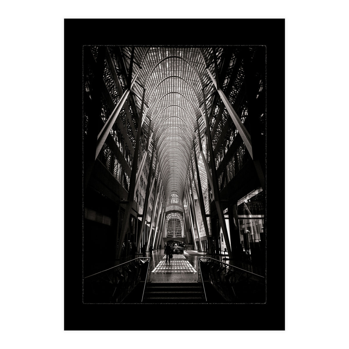 Allen Lambert Galleria No 3 with Border (Print Only)
