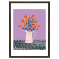Floral Pitcher