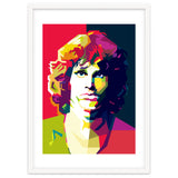 Jim Morrison Legendary Rock Pop Art WPAP thumbnail