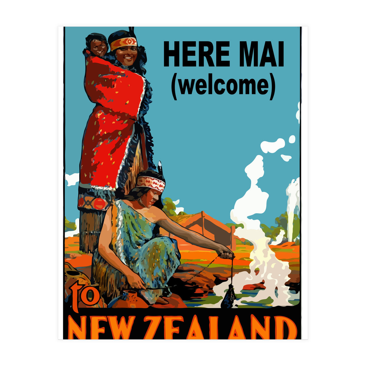 New Zealand, Welcome (Print Only)