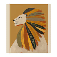 Leaf Mane Lion I (Print Only)